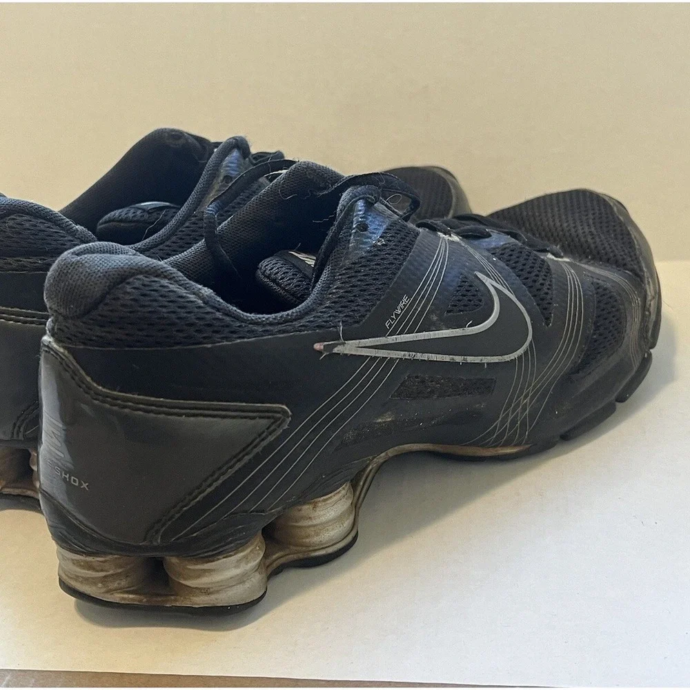 Nike Reveal 5 Black Women's Shox 467270-002 Flywire Athletic 2011 Shoes Size 10